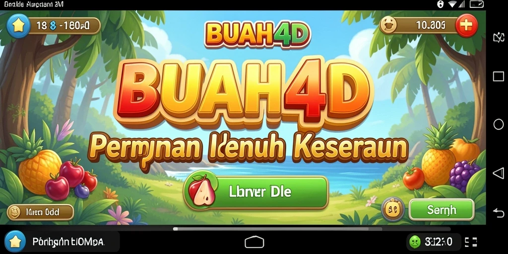 Tampilan gameplay <strong>BUAH4D</strong> yang memikat dan penuh warna.