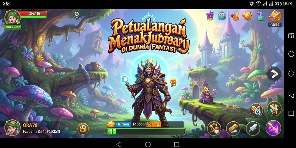 Tampilan menakjubkan dari gameplay petualangan ORA78 yang penuh aksi.